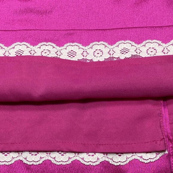 NEW KATE SPADE Amelia Take A Bow Dress Magenta Gerbera Pink Size 8 NWT - Picture 3 of 12